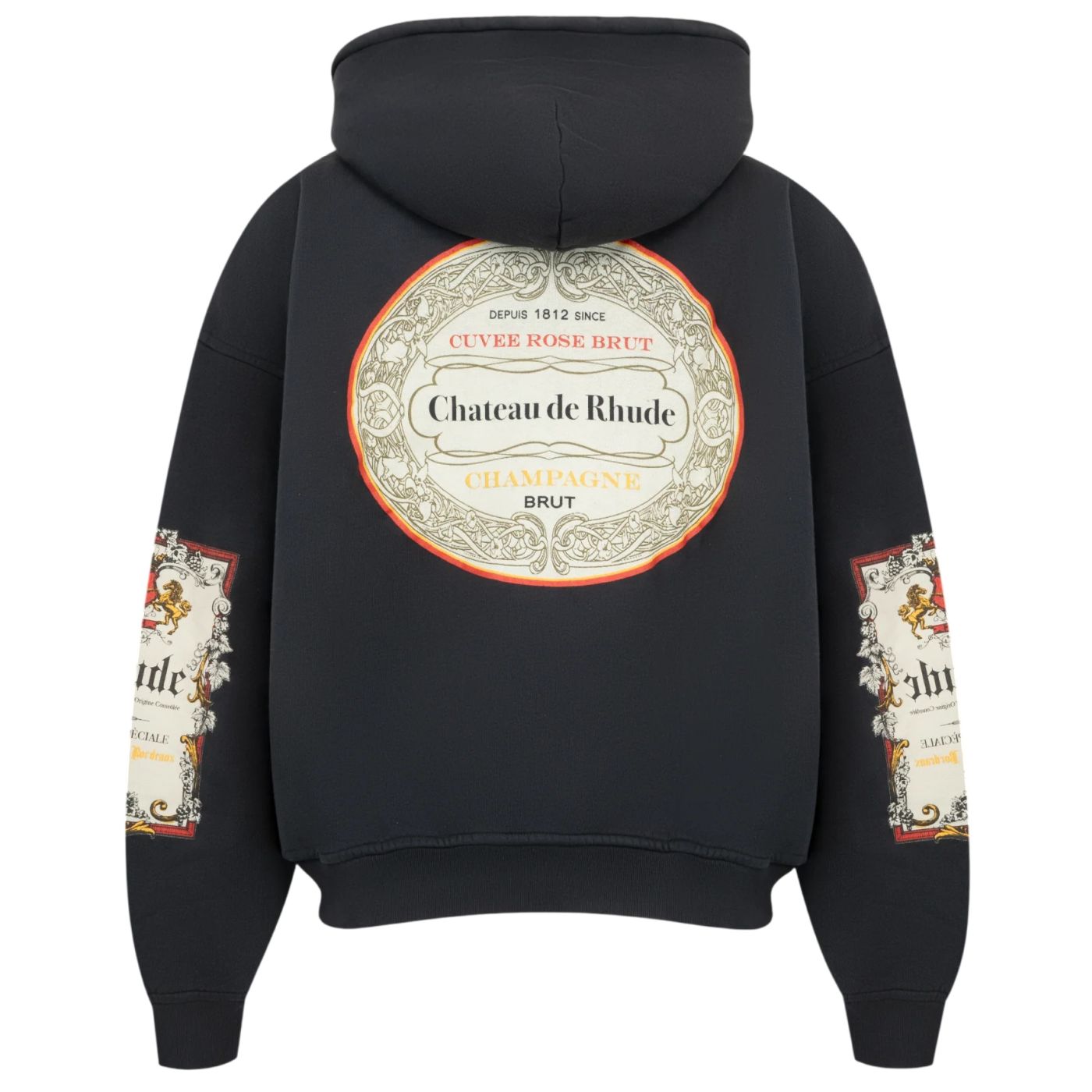 Rhude Bordeaux Reserve Weste Schwarz