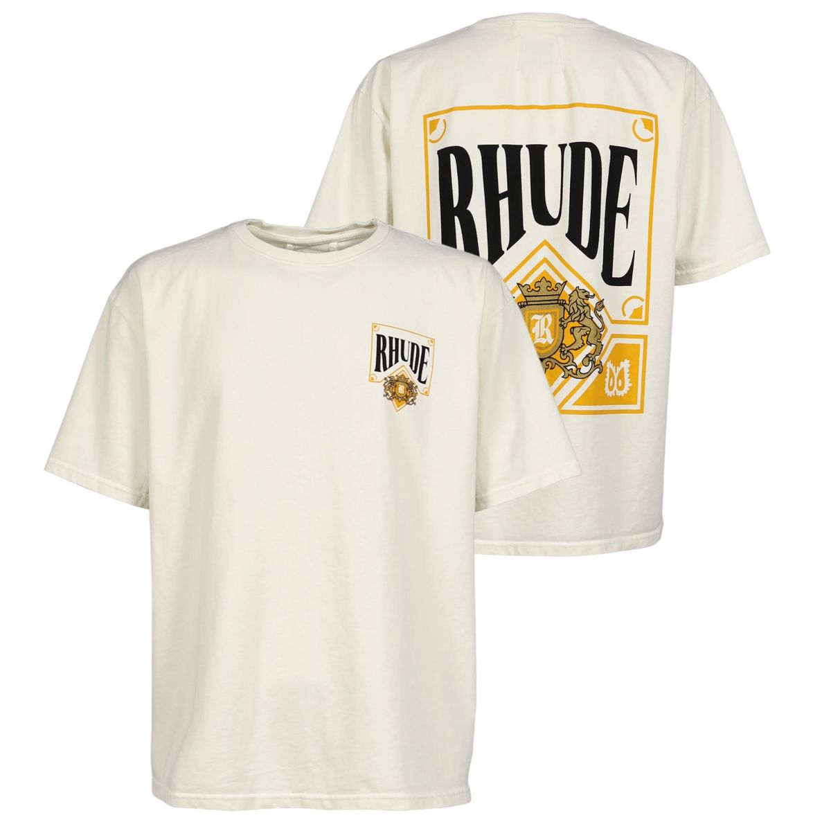 Rhude Playing Card T-shirt Off White