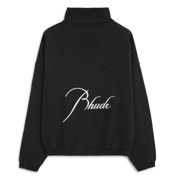 Rhude Quarter Zip Sweater Zwart