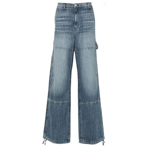 Rhude Wabash Pinstripe Jeans Blau