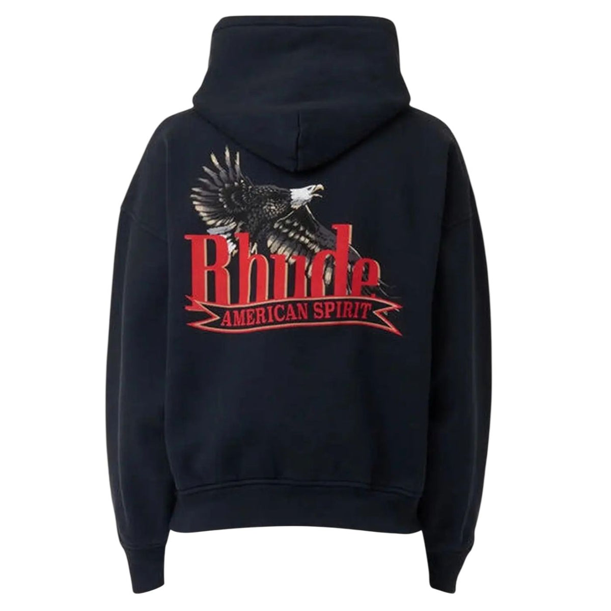 Rhude American Spirit Kapuzenpullover Schwarz