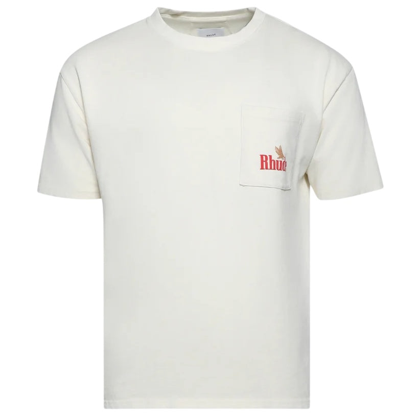 Rhude American Spirit Pocket T-shirt Offwhite