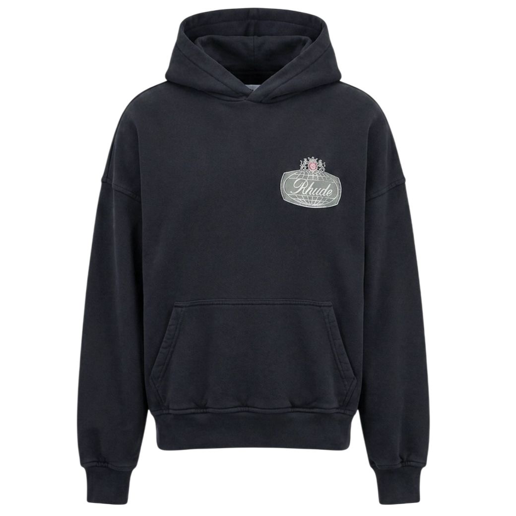 Rhude Desert Crest Kapuzenpullover Schwarz