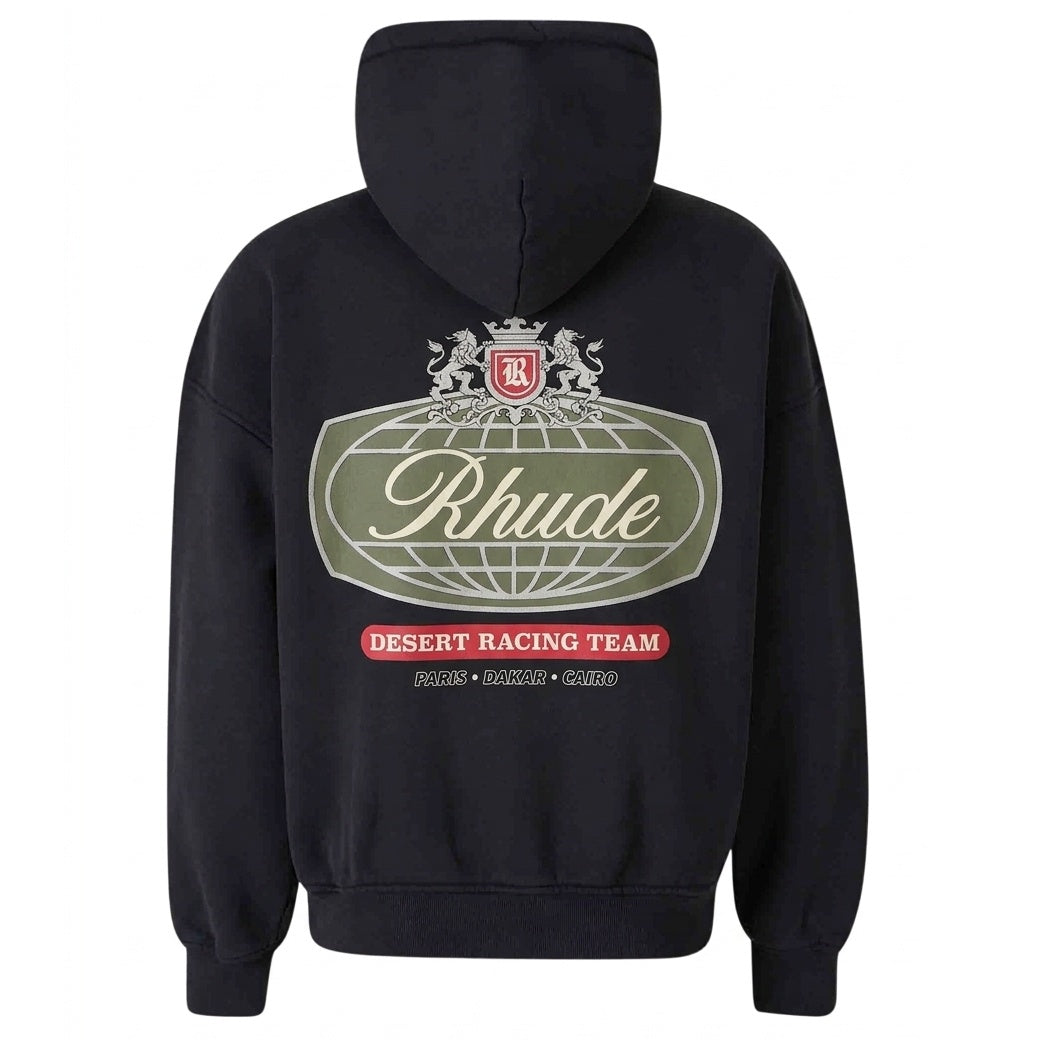 Rhude Desert Crest Kapuzenpullover Schwarz