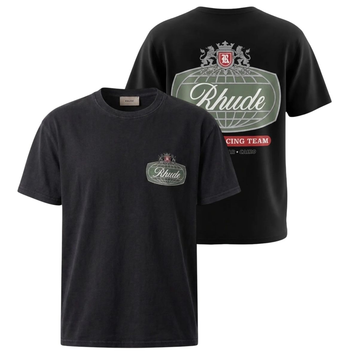 Rhude Desert Crest T-shirt Schwarz