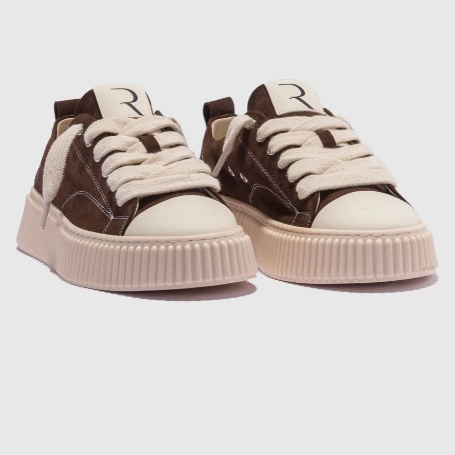 Rhun Treble 2020 Wildleder-Sneaker Dunkelbraun