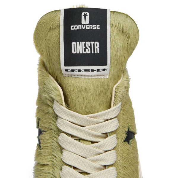 Rick Owens DRKSHDW X Converse Sneaker Groen