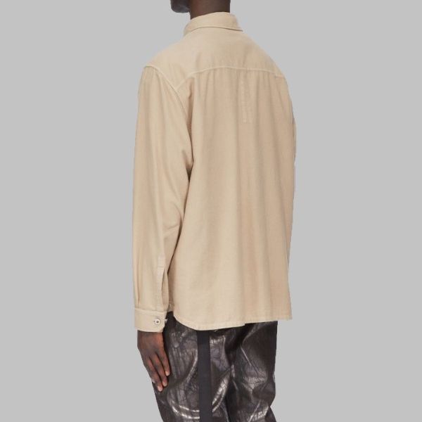 Rick Owens DRKSHDW Jumbo Overshirt Beige