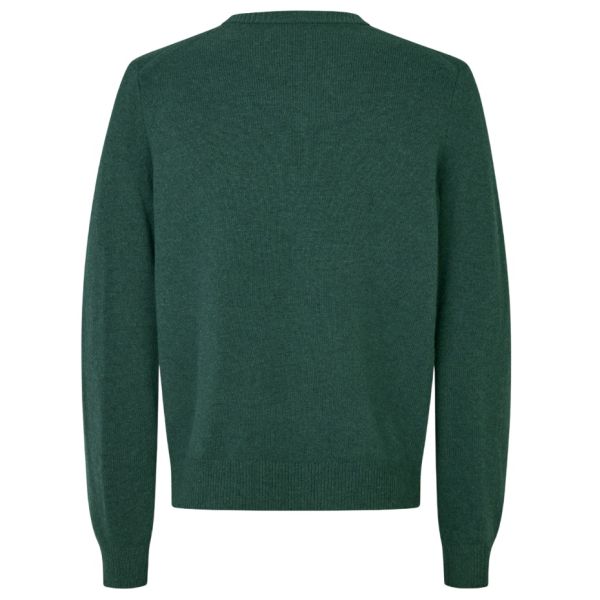Samsøe Samsøe Isak Knit Sweater Donker Groen