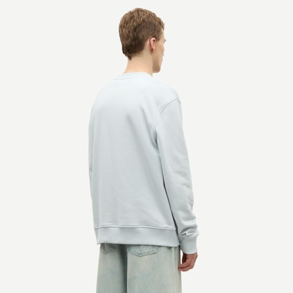Samsøe Samsøe Joel Sweater Licht Blauw