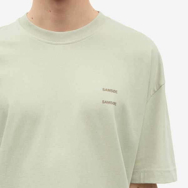 Samsøe Samsøe Joel T-shirt Licht Groen