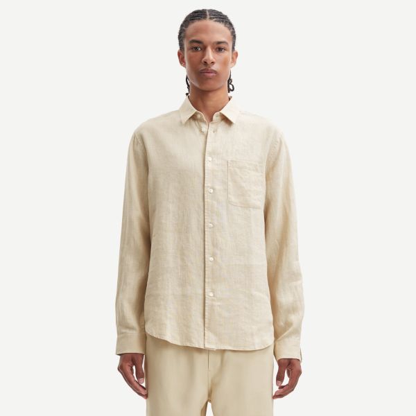Samsøe Samsøe Liam Overhemd Beige