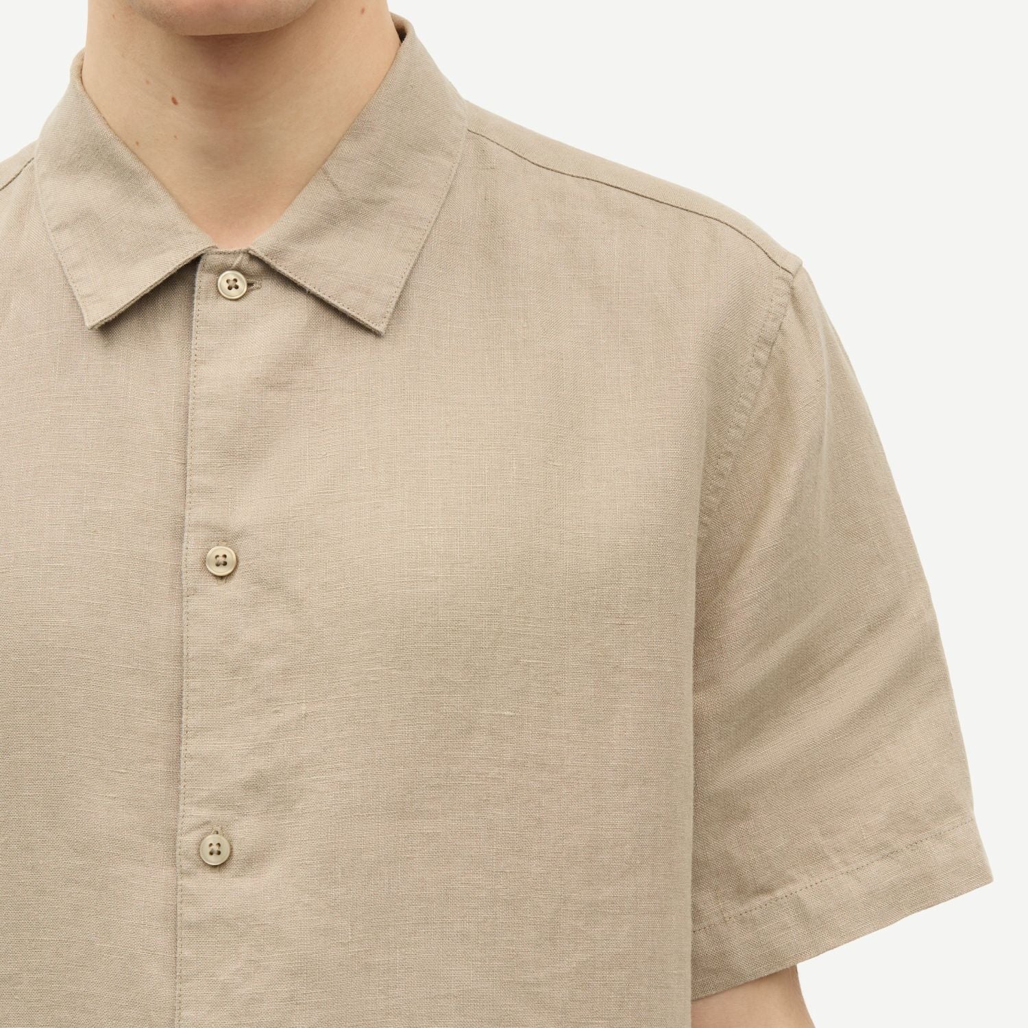 Samsøe Samsøe Saavan Overhemd Beige