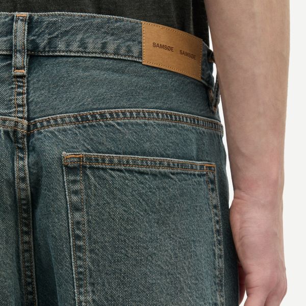 Samsøe Samsøe Saeddie Jeans Donker Blauw