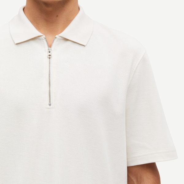 Samsøe Samsøe Samac Zip Polo Off White