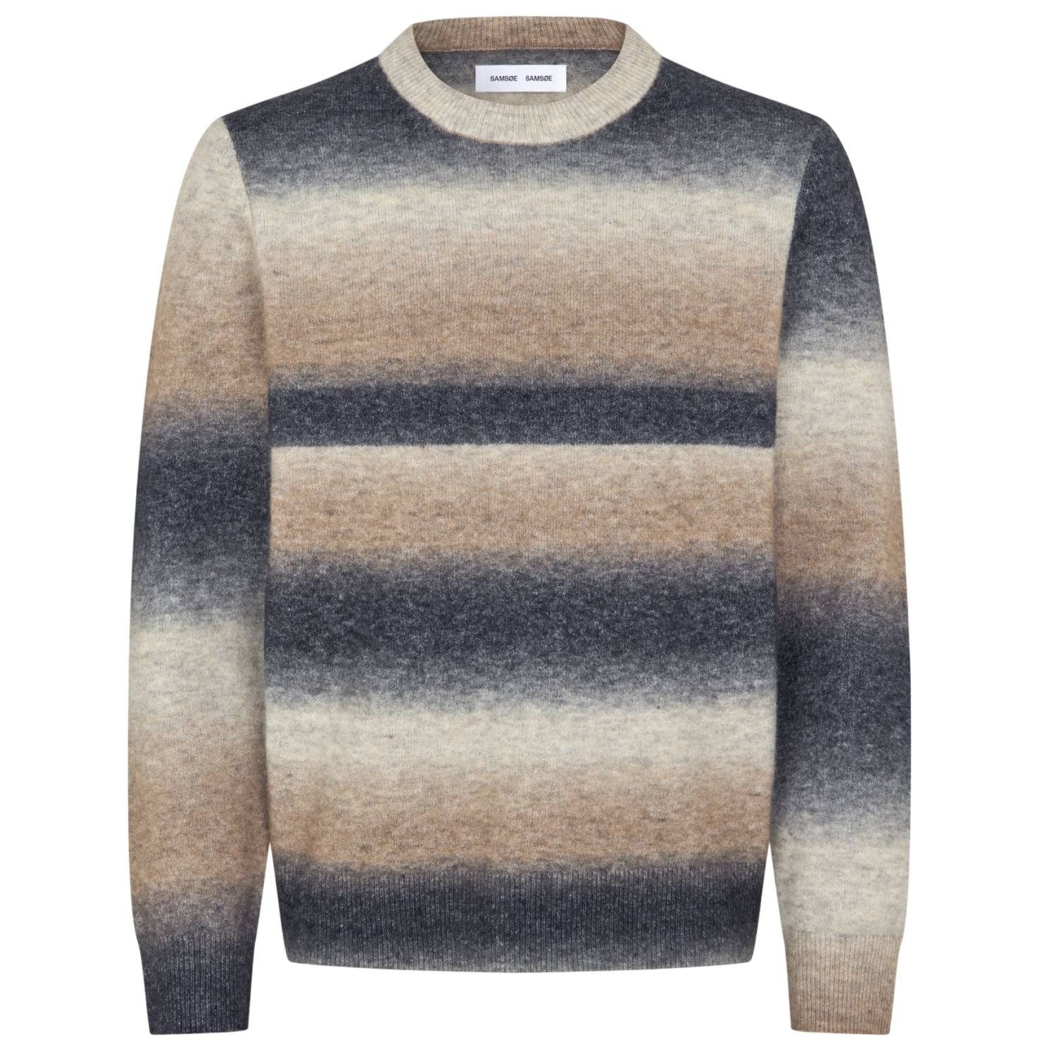 Samsøe Samsøe Aiden Pullover Marine/Beige