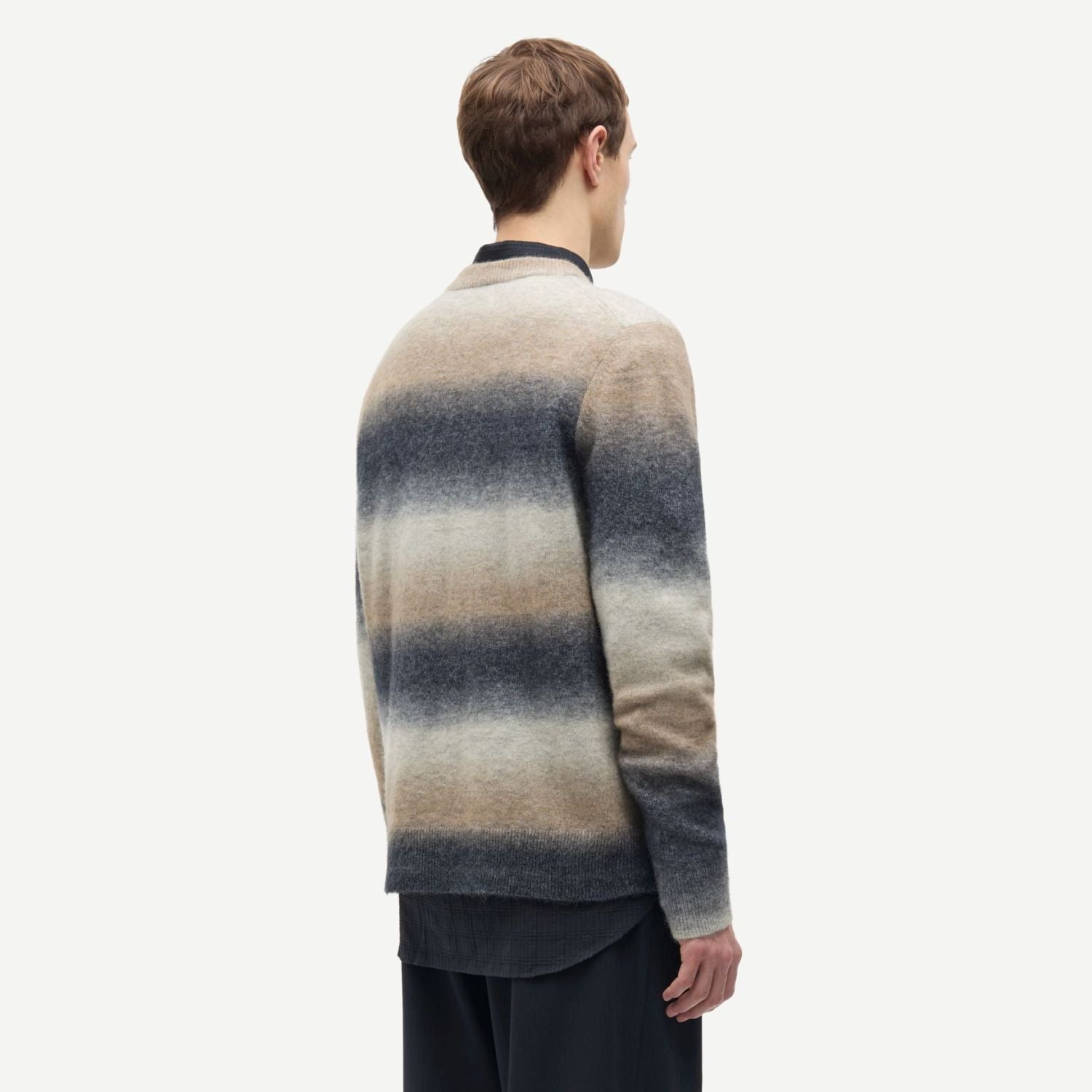 Samsøe Samsøe Aiden Pullover Marine/Beige