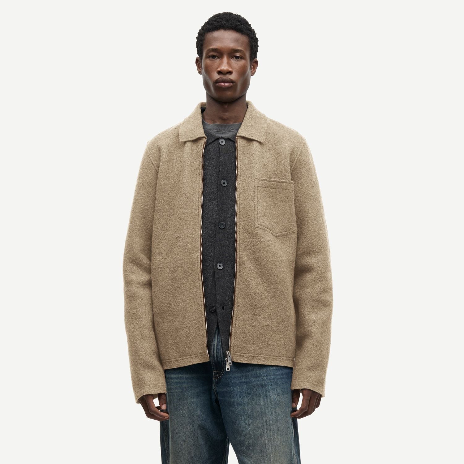 Samsøe Samsøe Hannes Weste Beige