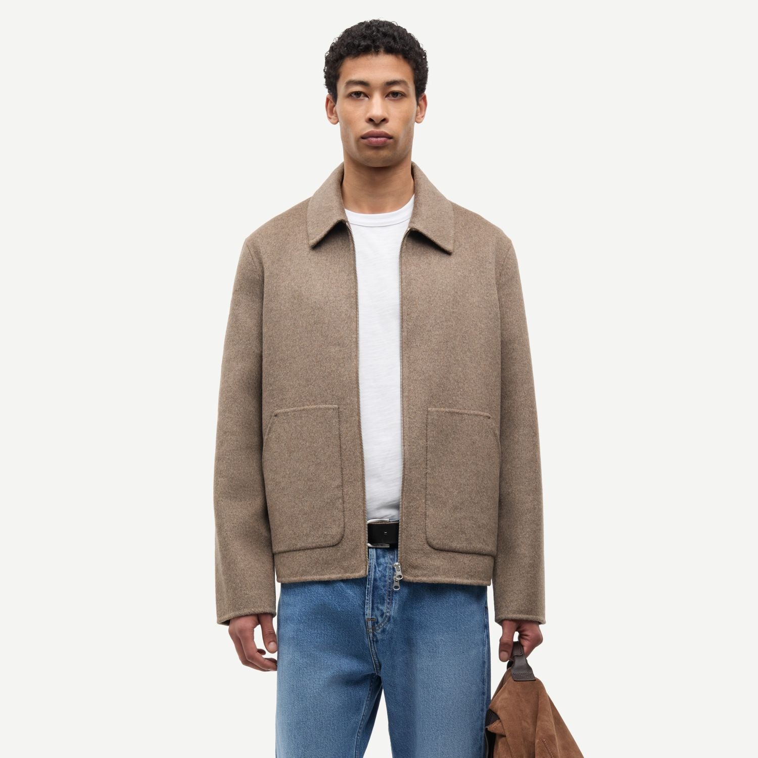 Samsøe Samsøe Sapaulo-Jacke Beige