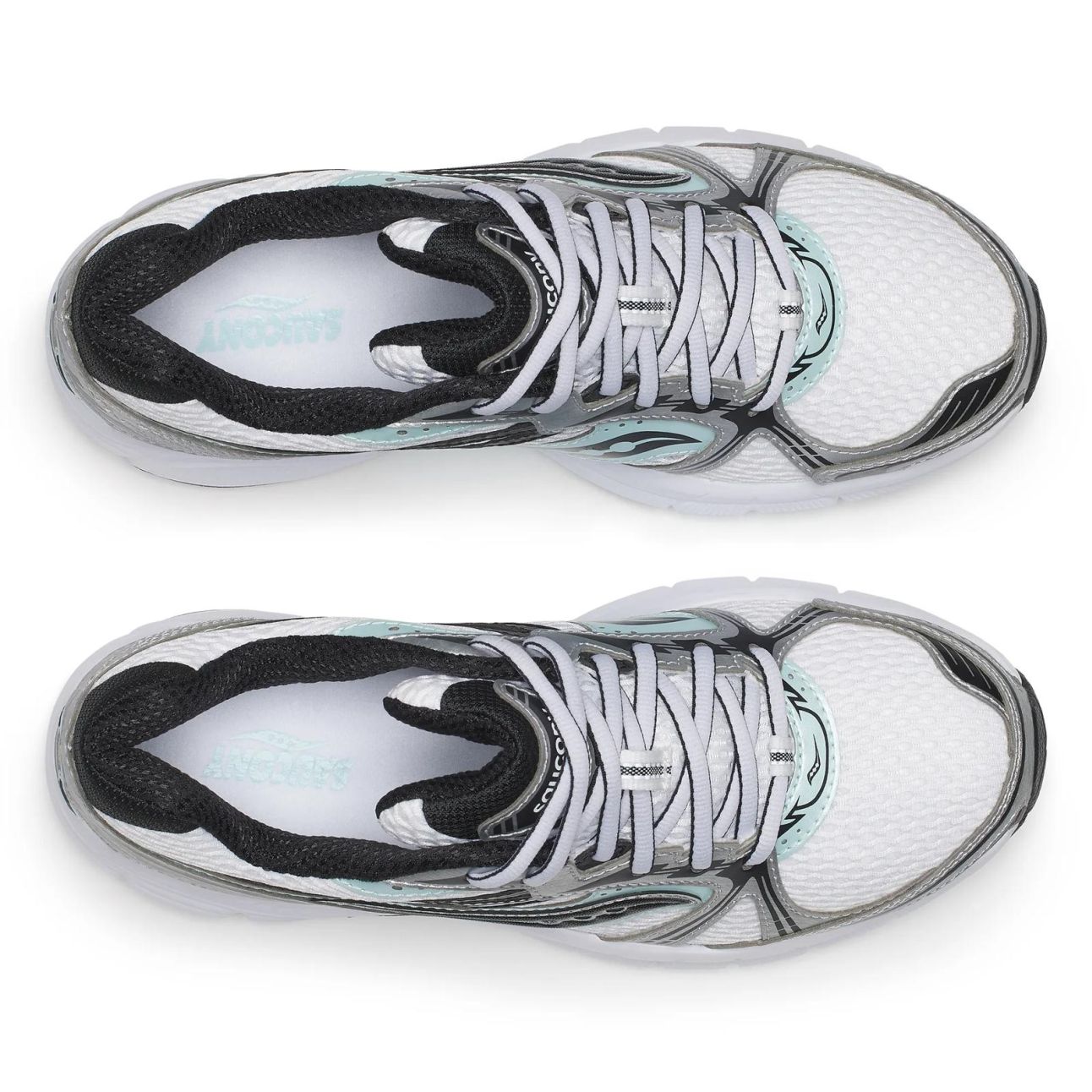 Saucony Grid Legacy Sneaker Grau/Türkis
