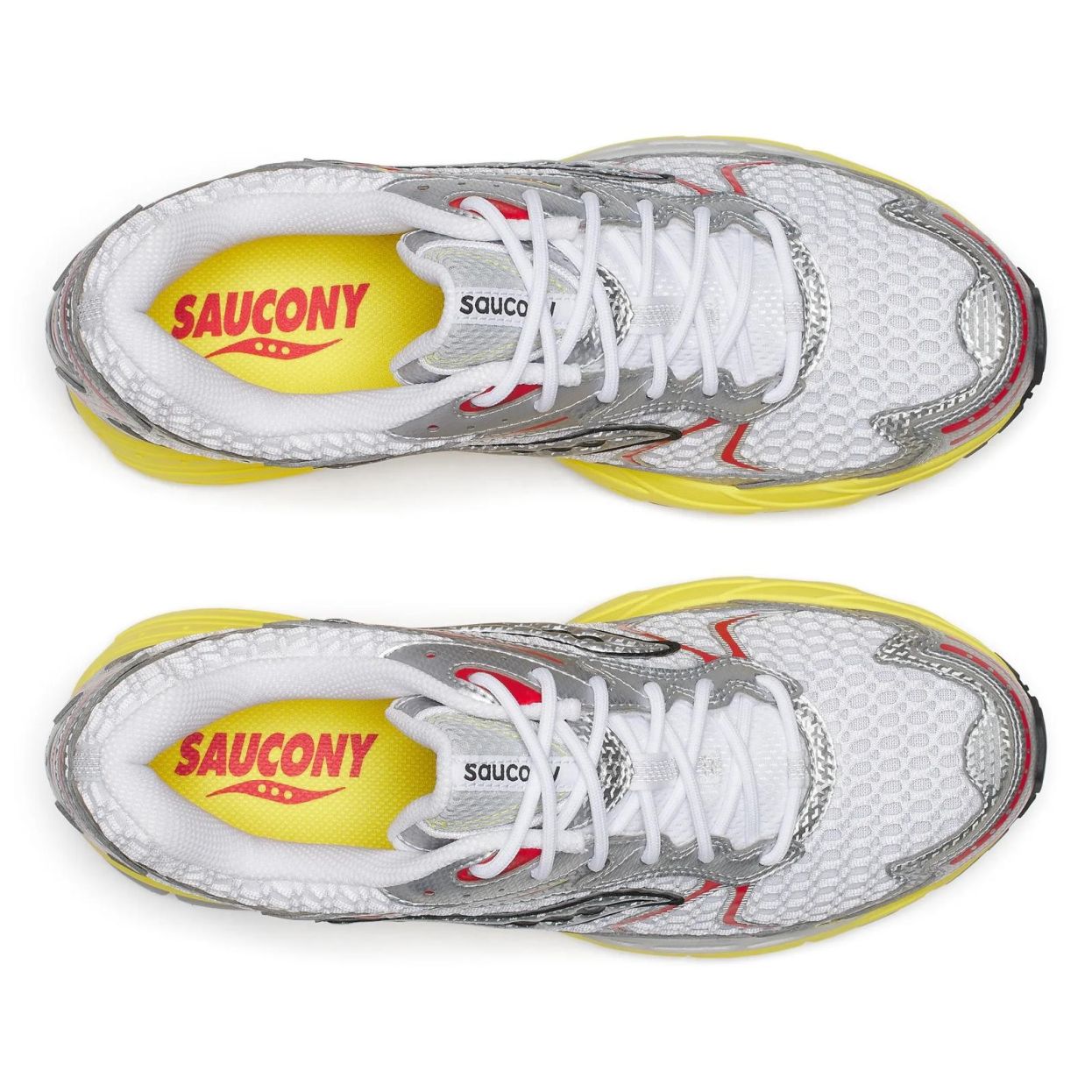 Saucony Progrid Ride 1 Sneaker Weiß/Gelb