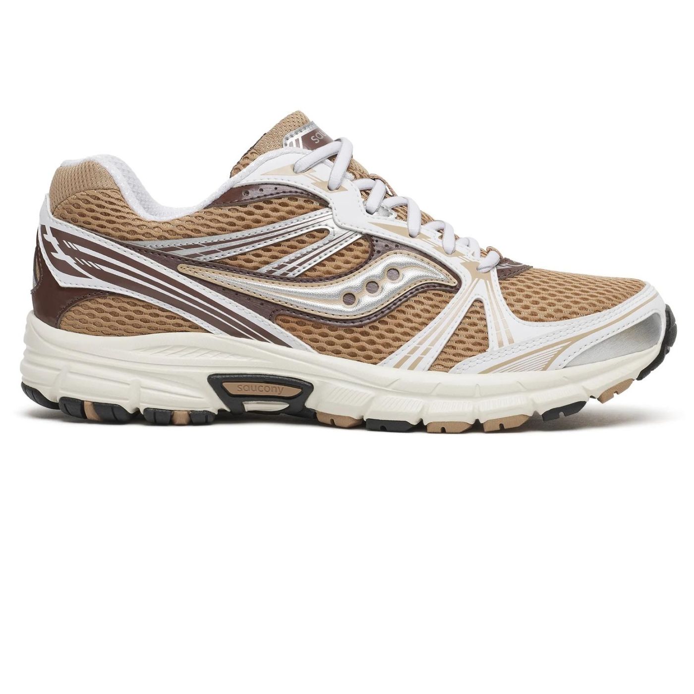 Saucony Grid Legacy Sneaker Beige/Weiß
