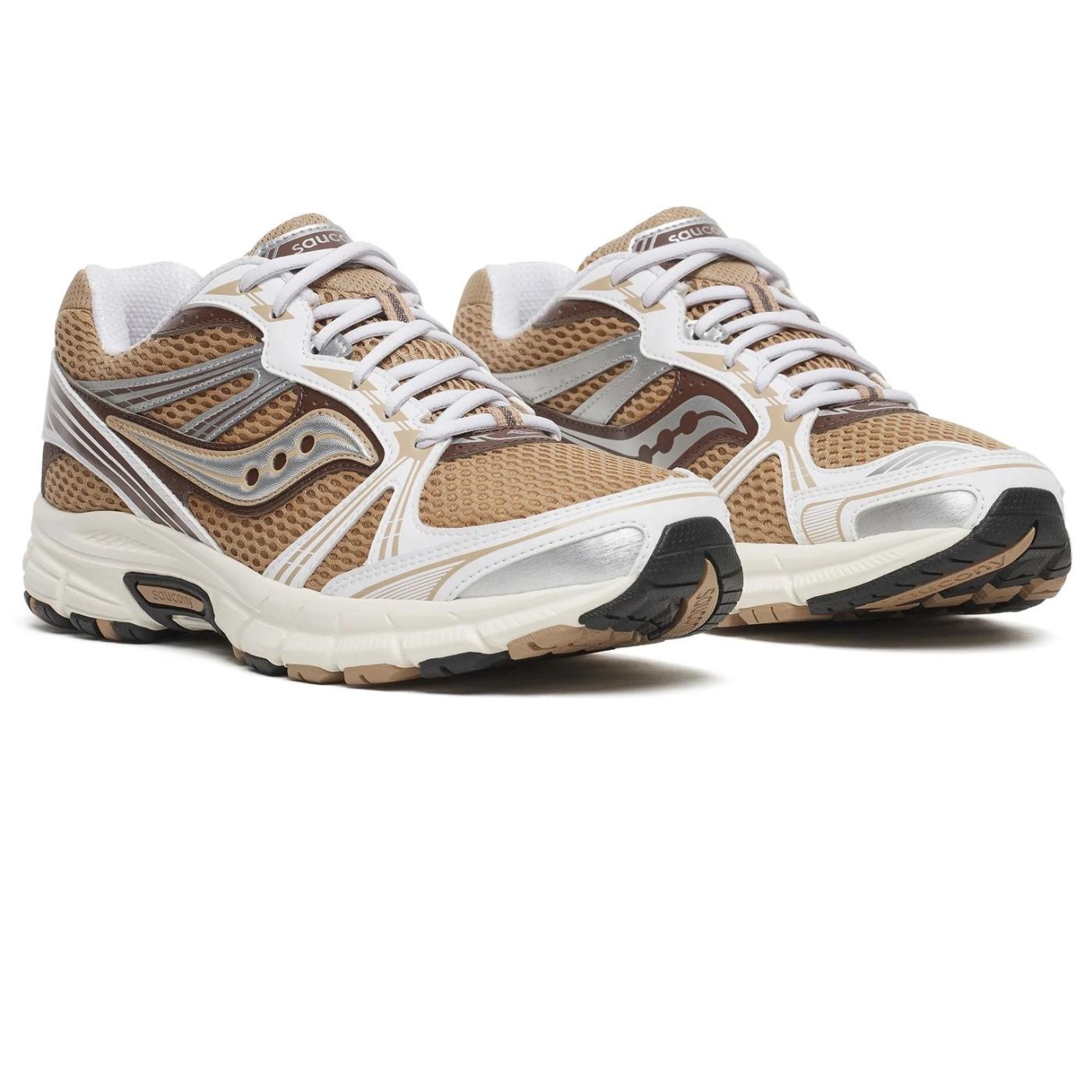 Saucony Grid Legacy Sneaker Beige/Weiß