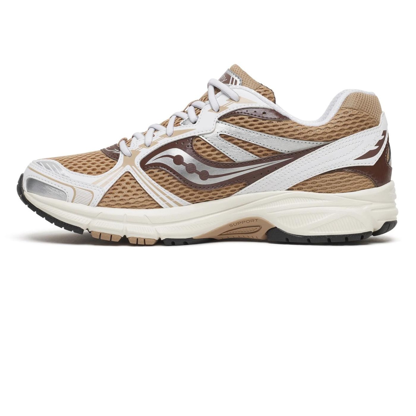 Saucony Grid Legacy Sneaker Beige/Weiß