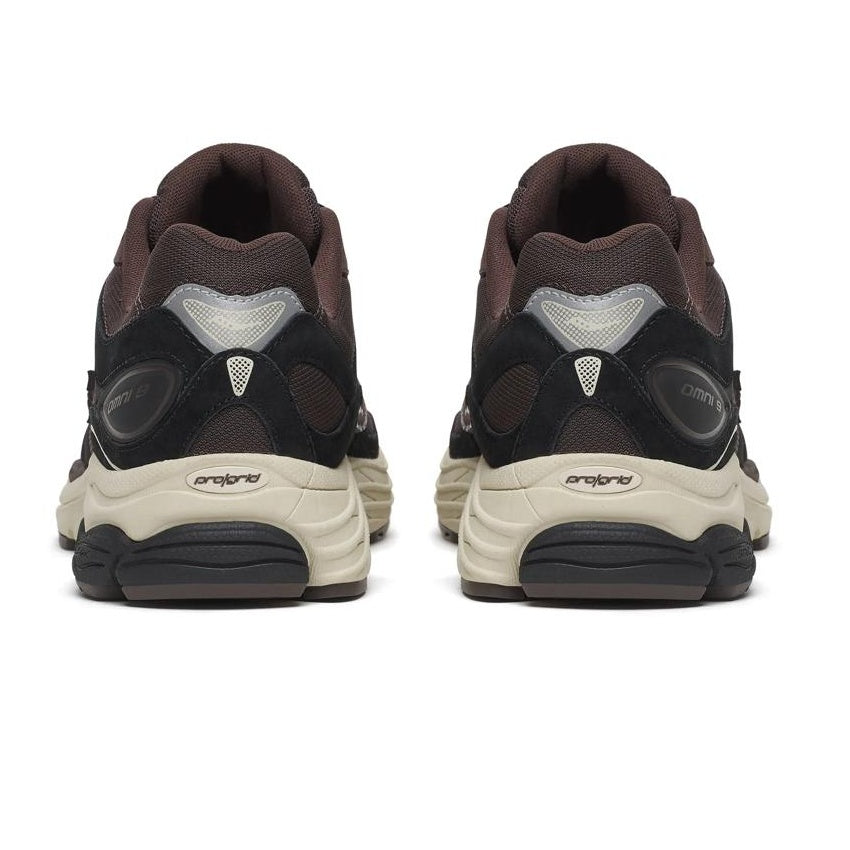 Saucony Progrid Omni 9 Suede-Sneaker Braun