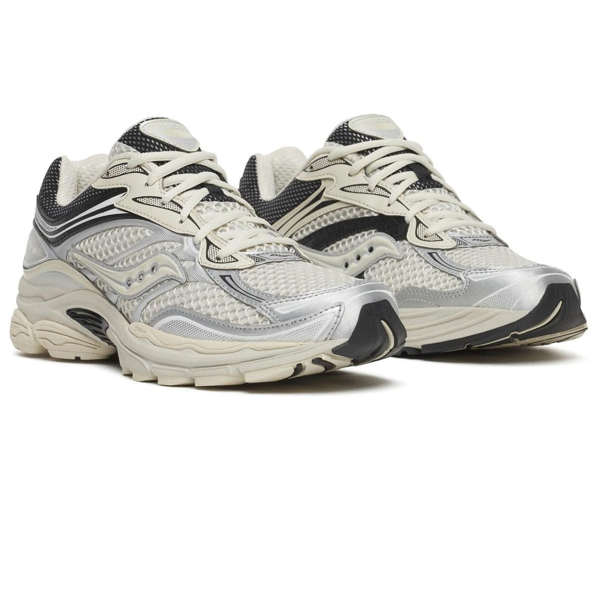 Saucony Progrid Omni 9 Sneaker Offwhite/Schwarz