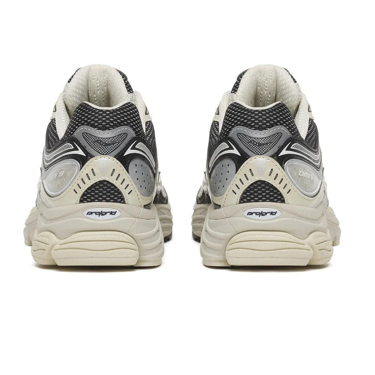 Saucony Progrid Omni 9 Sneaker Offwhite/Schwarz