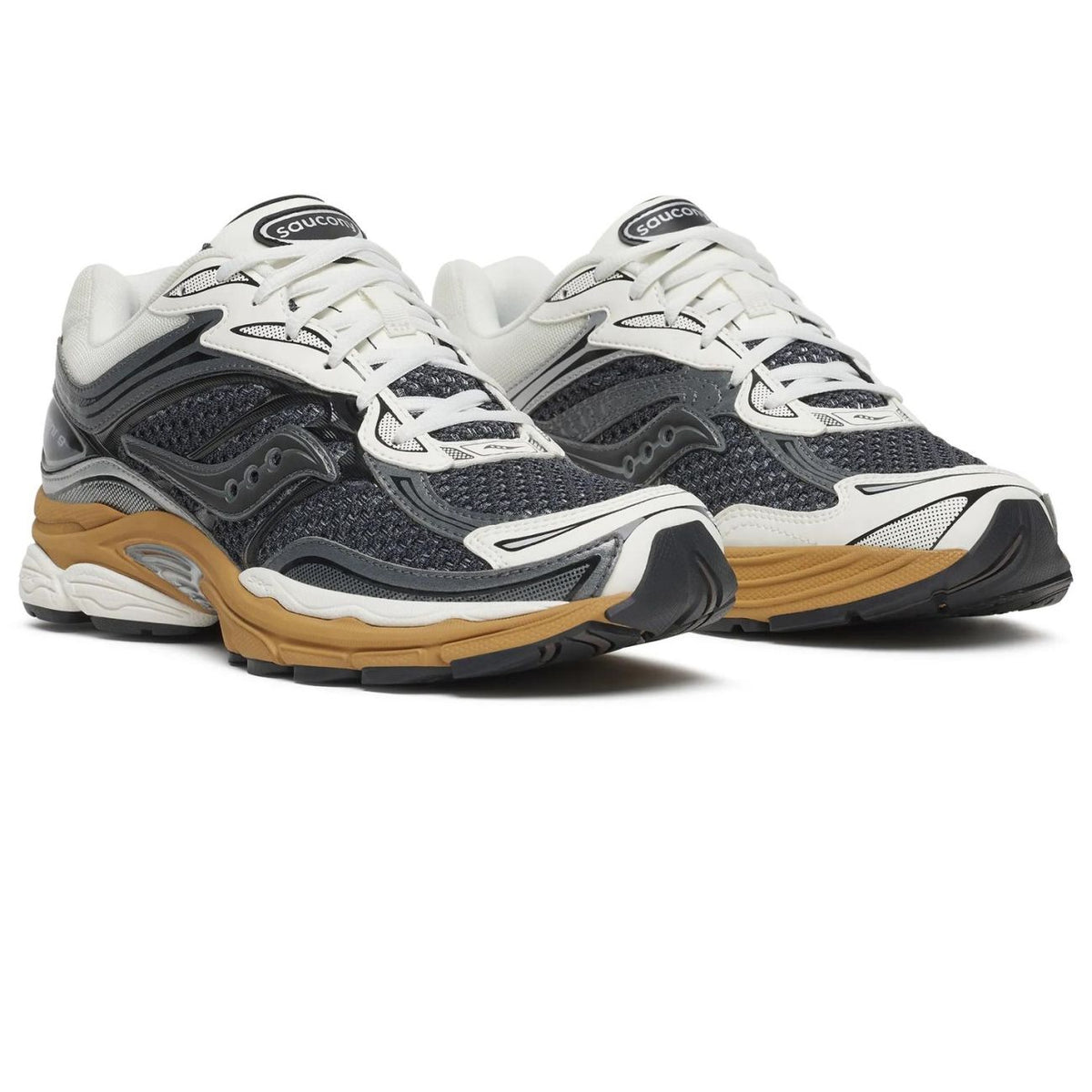 Saucony Progrid Omni 9 Sneaker Anthrazit/Braun