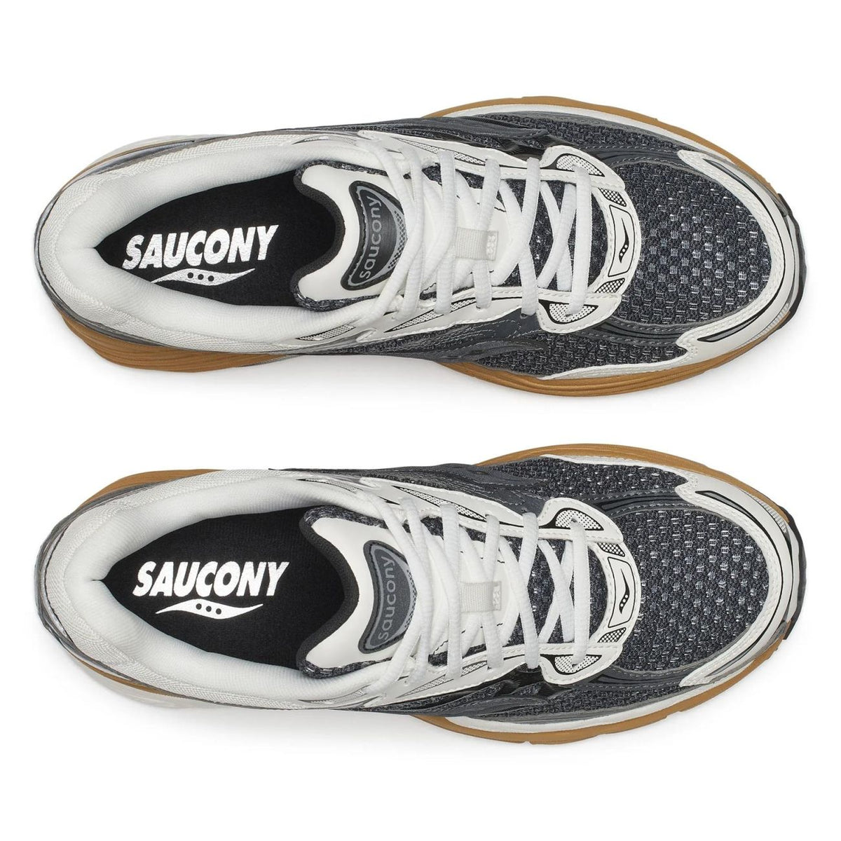 Saucony Progrid Omni 9 Sneaker Anthrazit/Braun