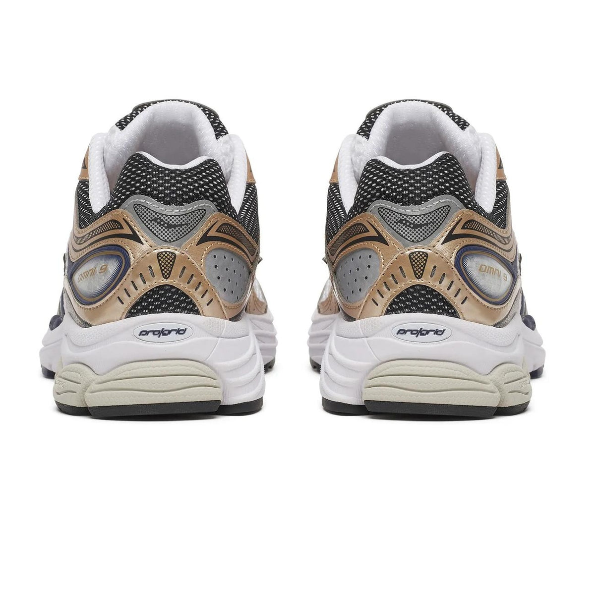 Saucony Progrid Omni 9 Sneaker Gold/Weiß