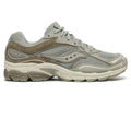 Saucony Progrid Omni 9 Suede-Sneaker Grau/Grün