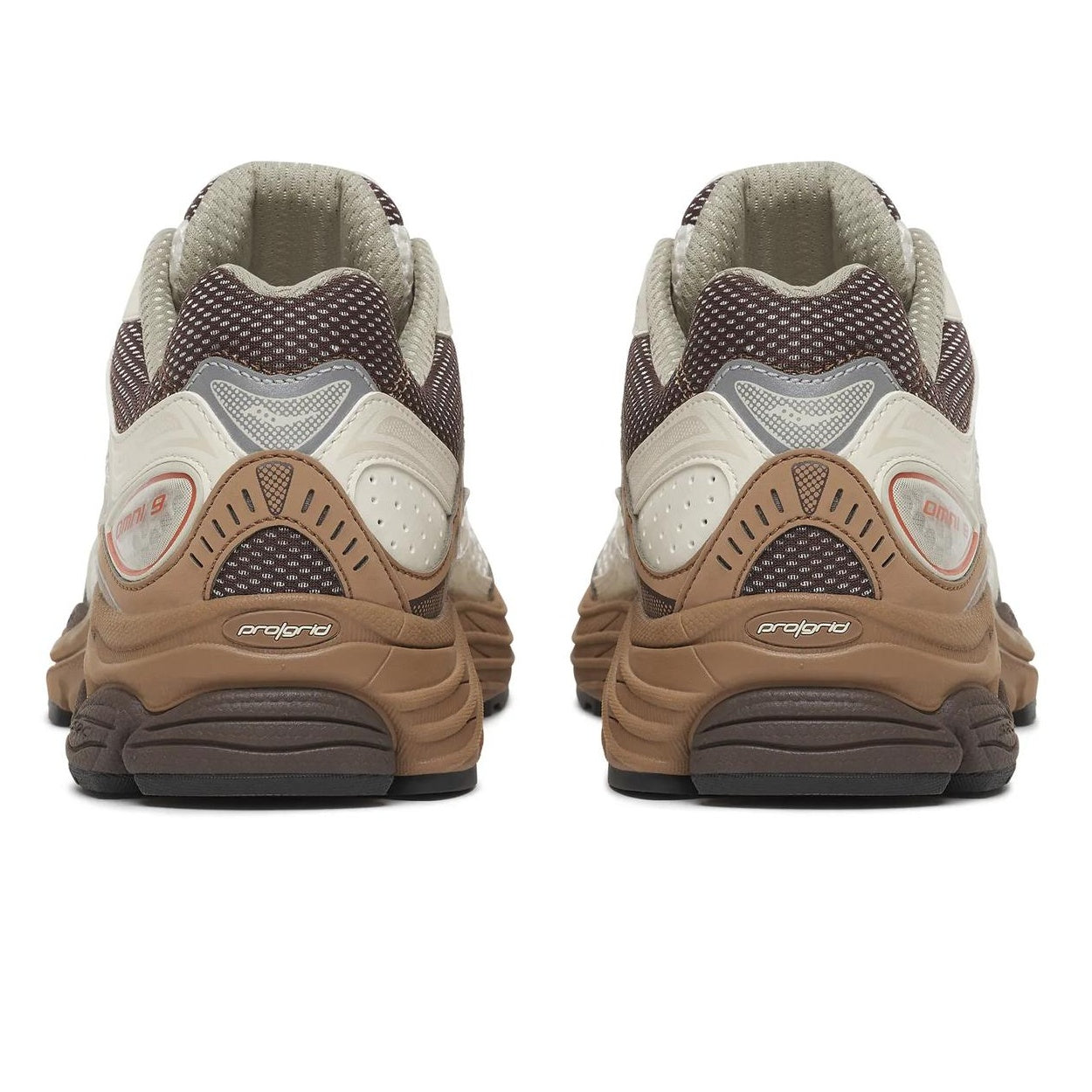 Saucony Progrid Omni 9 Sneaker Offwhite/Braun