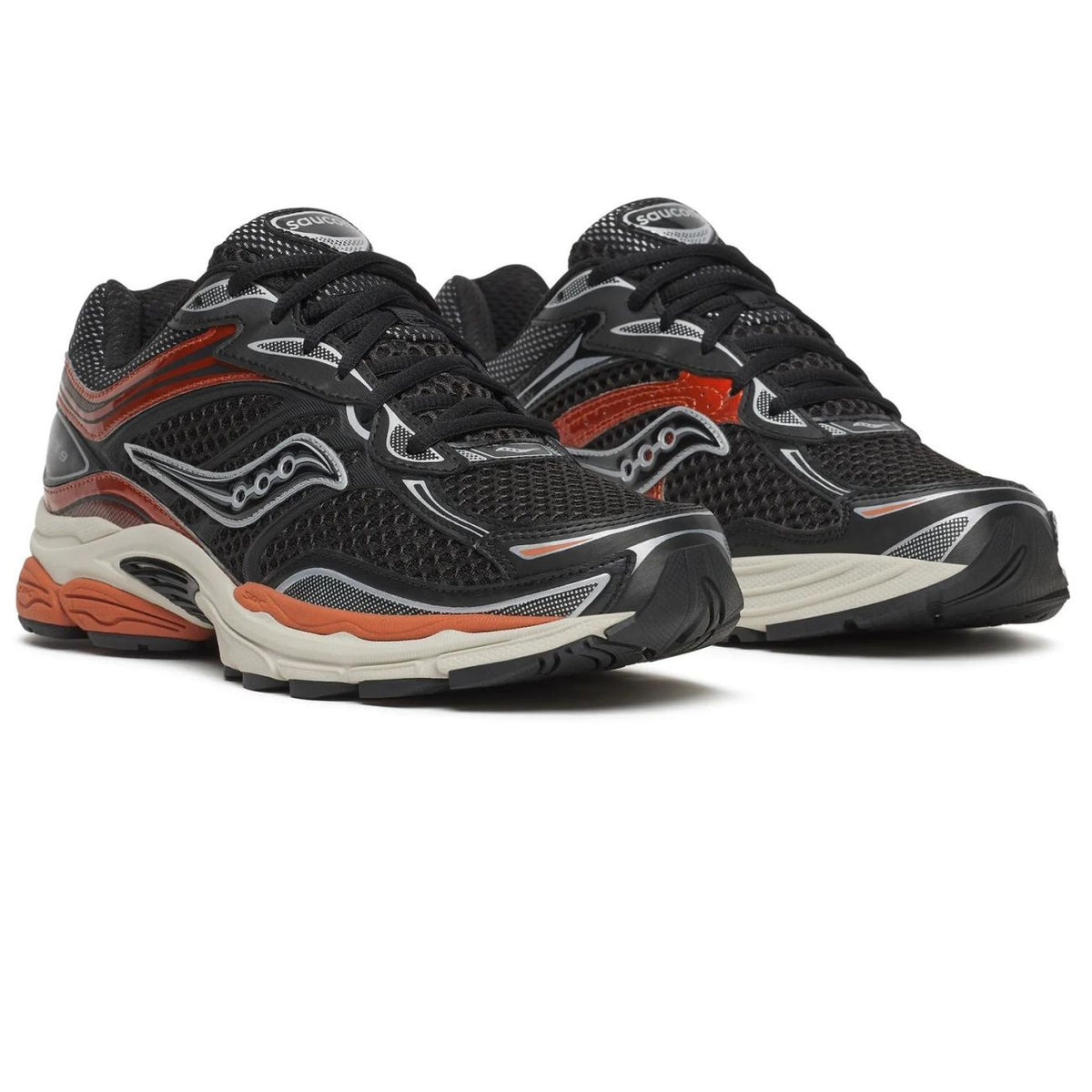 Saucony Progrid Omni 9 Sneaker Schwarz/Rot
