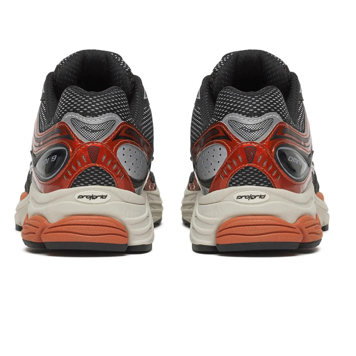 Saucony Progrid Omni 9 Sneaker Schwarz/Rot