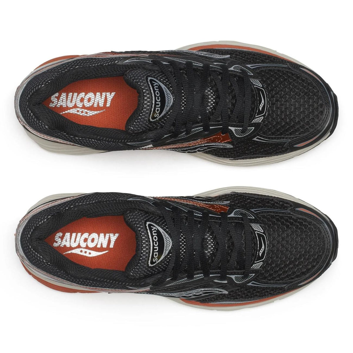 Saucony Progrid Omni 9 Sneaker Schwarz/Rot