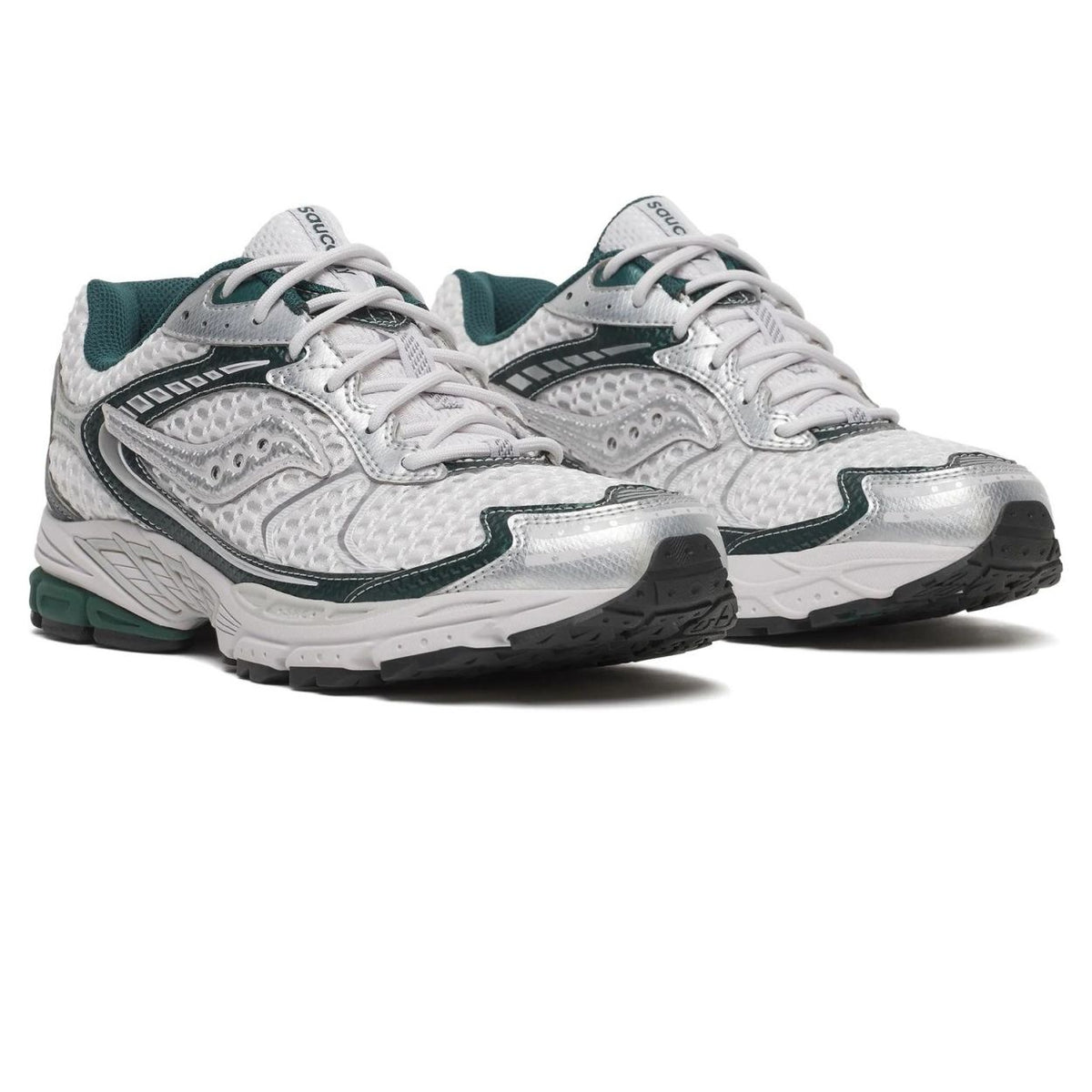 Saucony Progrid Ride 1 Sneaker Grau/Dunkelgrün