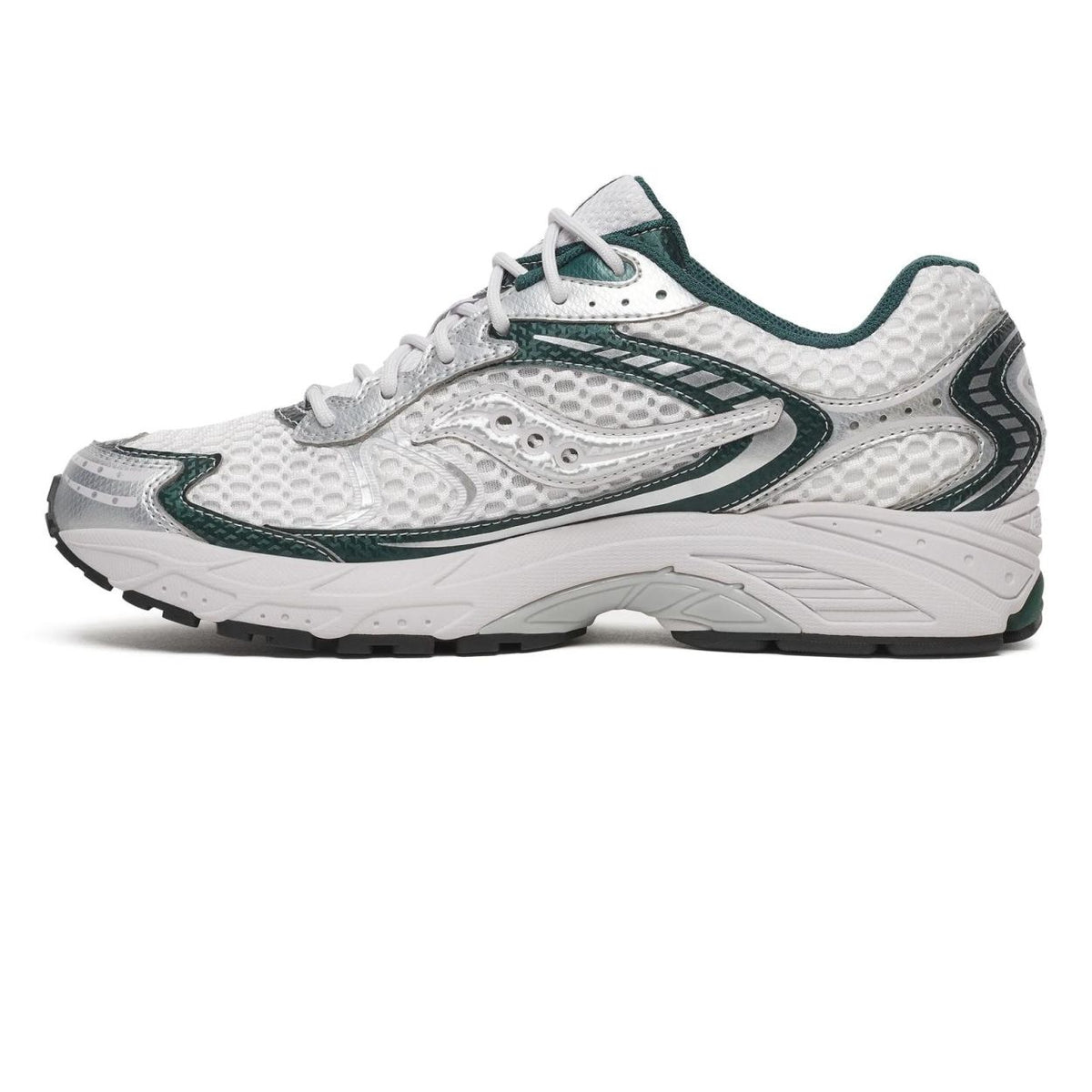 Saucony Progrid Ride 1 Sneaker Grau/Dunkelgrün