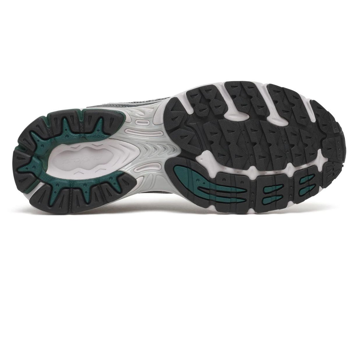 Saucony Progrid Ride 1 Sneaker Grau/Dunkelgrün