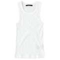 Seventh Base Rib Tank Top Wit