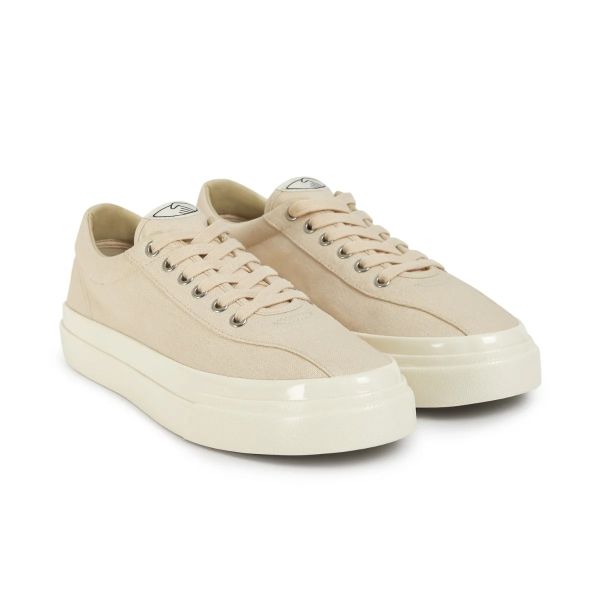 Stepney Workers Club Dellow Canvas Sneaker Off White