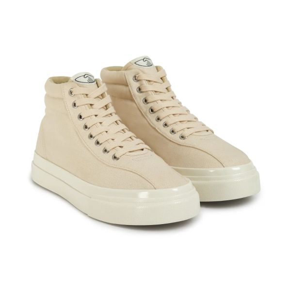 Stepney Workers Club Varden Canvas Sneaker Off White