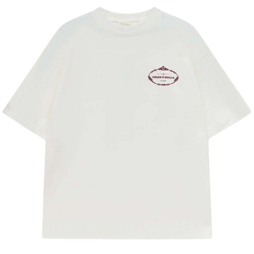 The Couture Club Copyright Crest Graphic T-shirt Weiß