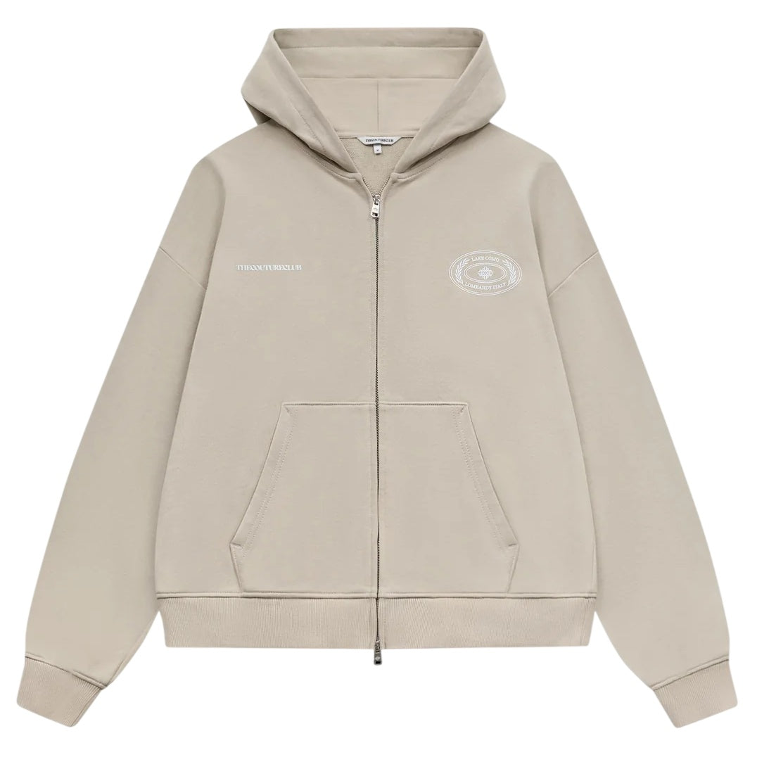 The Couture Club Lake Como Oval Graphic Vest Beige