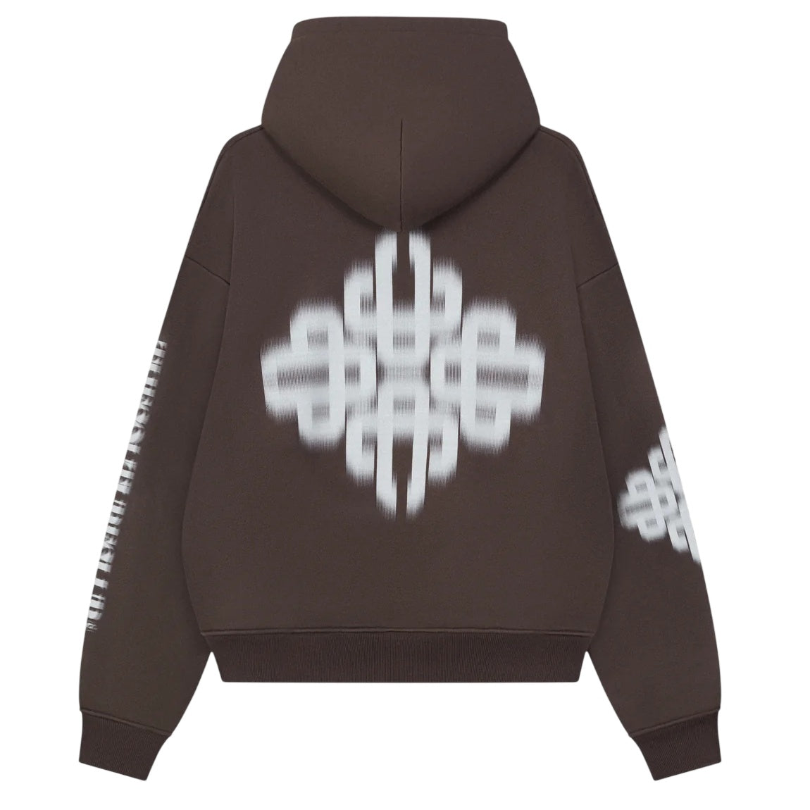 The Couture Club Motion Blurred Emblem Hoodie Bruin