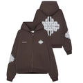The Couture Club Motion Blurred Emblem Vest Bruin