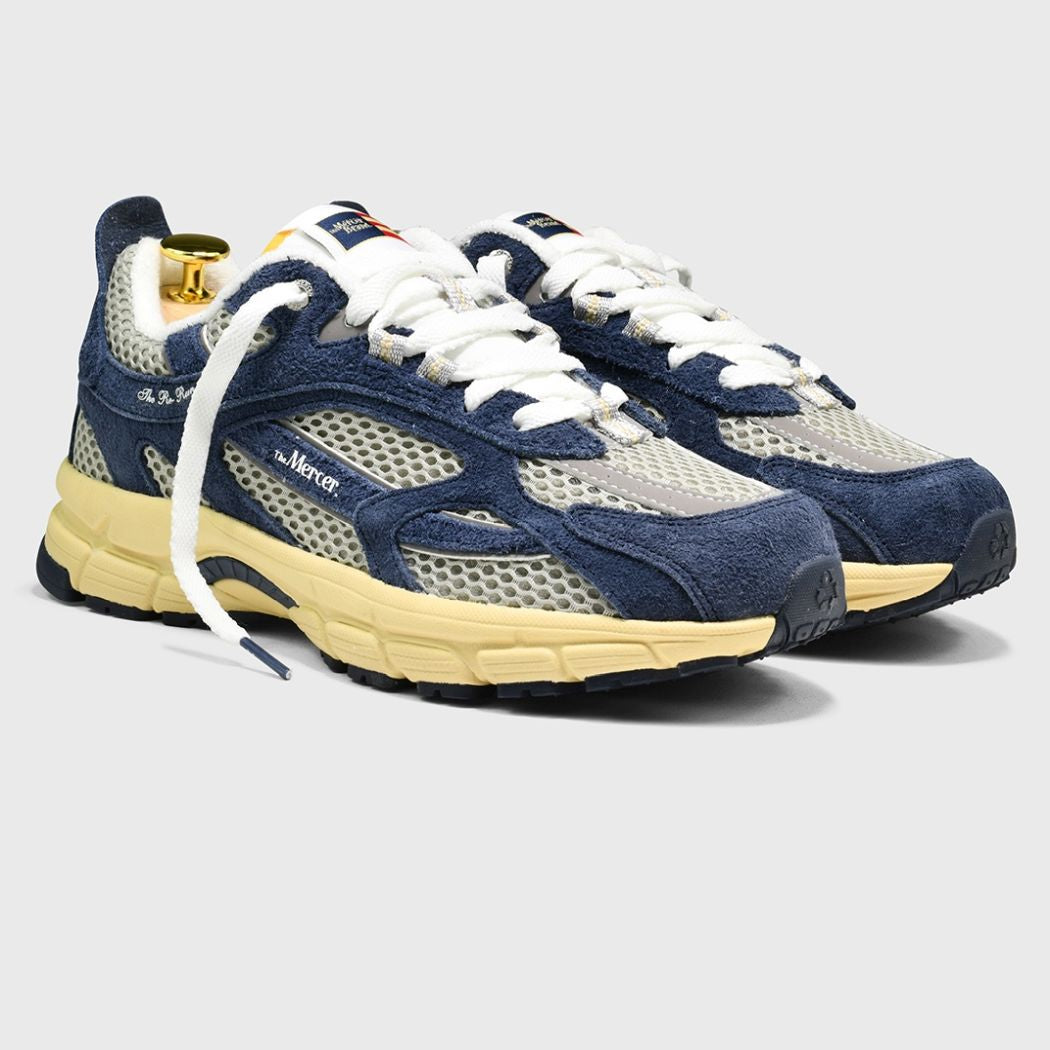 The Mercer Brand The Re-Run Americana Sneaker Marine